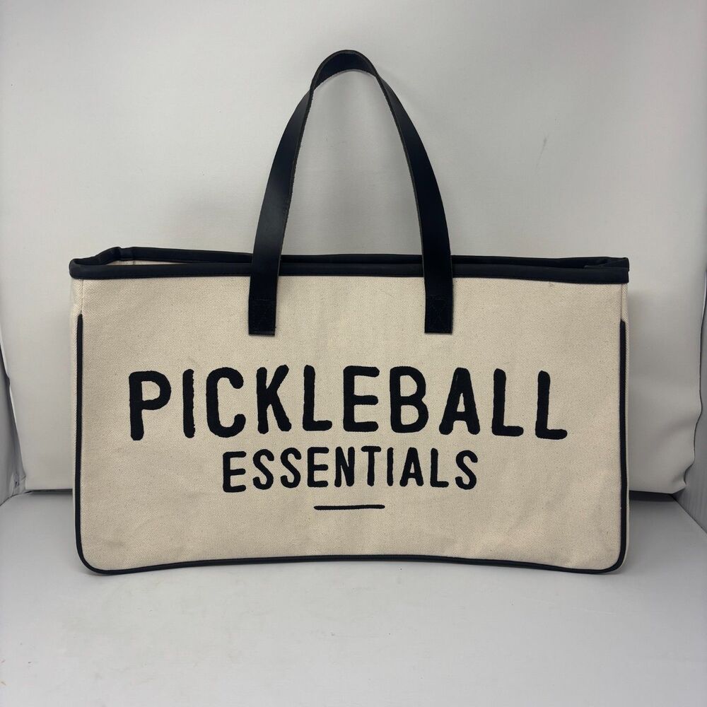 Santa Barbara Design Studio Canvas Tote Pickleball Essentials Beachy Island zone